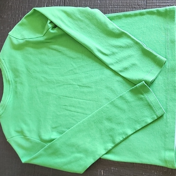Green Kids Shirt and Jeans with Apple Patch - Picture 10 of 11